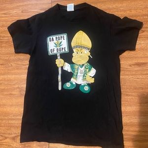 “Da pope of dope” tee shirt 420 cannabis tee